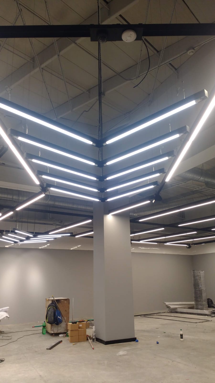 Sistema de iluminación en proyecto ZENTRA