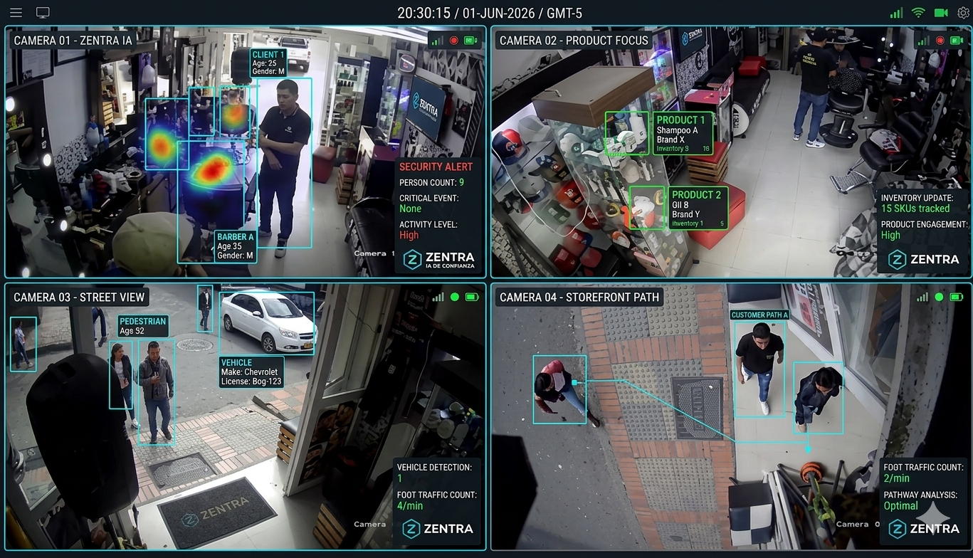 Monitoreo CCTV y videovigilancia profesional